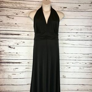 Lane Bryant Seven7 Luxe Women’s Black Maxi Halter